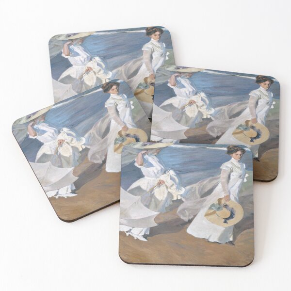 Item preview, Joaquin Sorolla y Bastida's Strolling along the Seashore designed and sold by mosfunky.