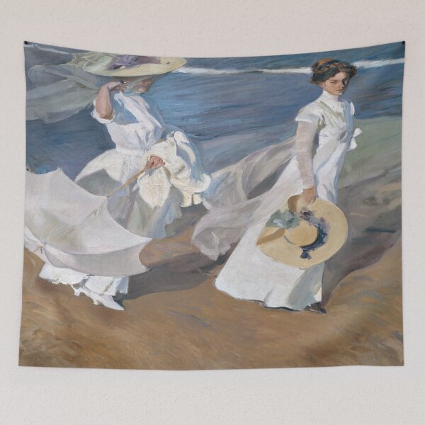 Item preview, Joaquin Sorolla y Bastida's Strolling along the Seashore designed and sold by mosfunky.