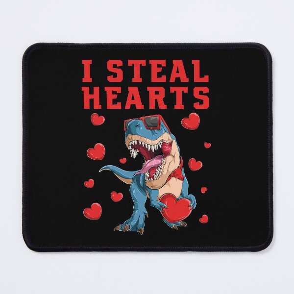 Item preview, I Steal Hearts T-Rex Dinosaur Valentines designed and sold by Tatus Brinal.