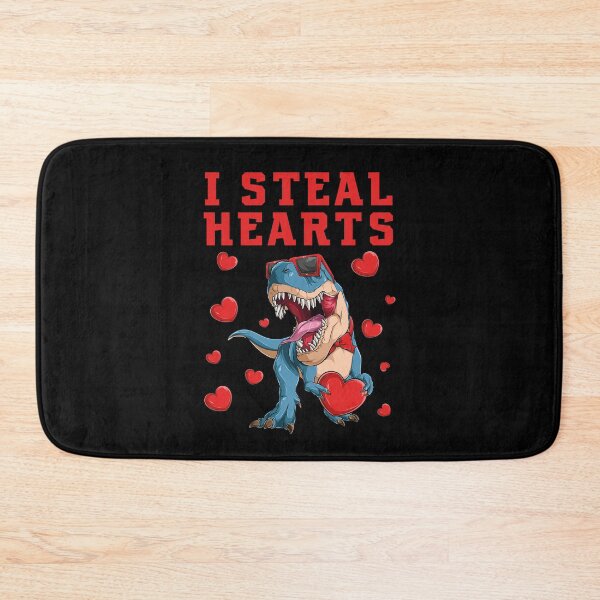 Item preview, I Steal Hearts T-Rex Dinosaur Valentines designed and sold by Tatus Brinal.
