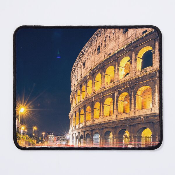 Item preview, coliseum in rome at night designed and sold by franckreporter.