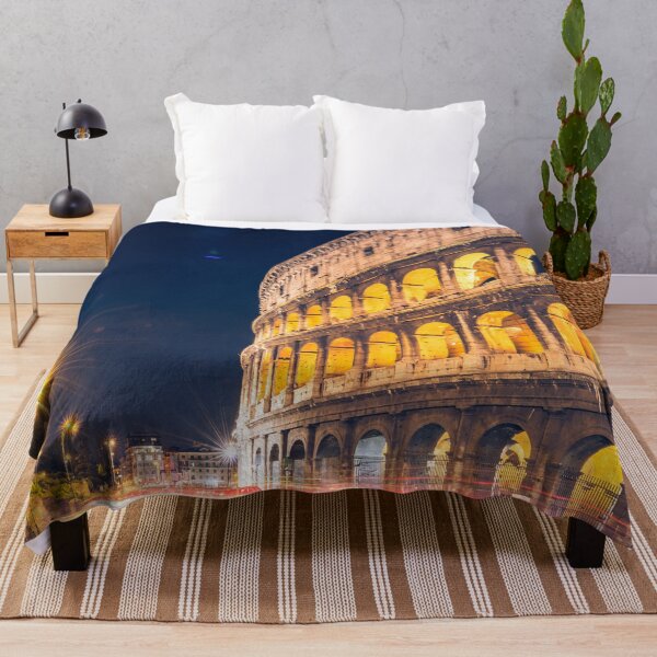 Item preview, coliseum in rome at night designed and sold by franckreporter.