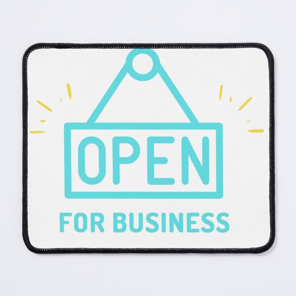 Item preview, OPEN FOR BUSINESS designed and sold by licorish1.