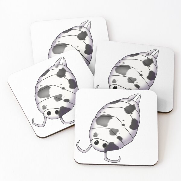 Item preview, Panda woodlice / Porcellio laevis panda designed and sold by LovelyScales.