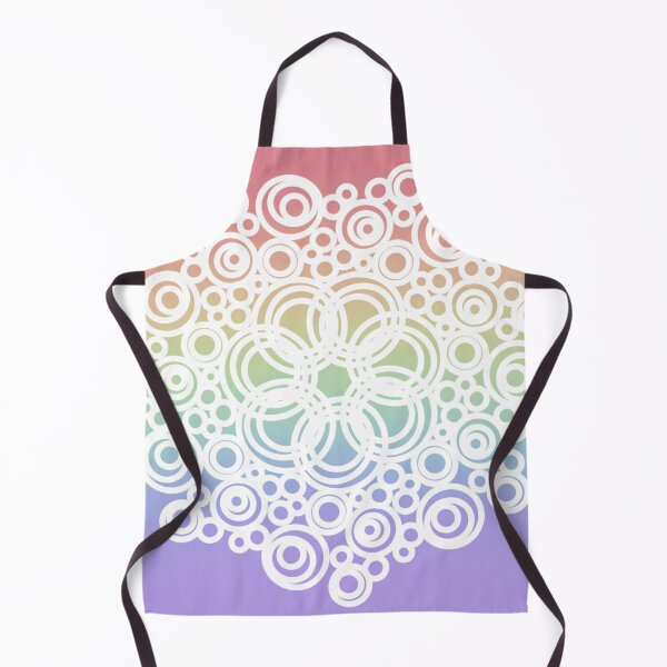 Item preview, Colourful rainbow white spirals  designed and sold by Thought2reality.