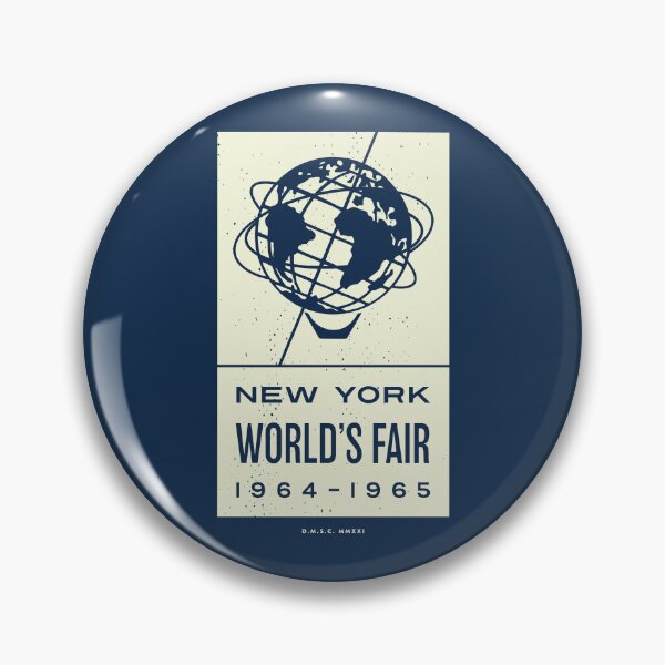 Item preview, 1964-65 World's Fair, New York - Unisphere Logo (Tan) designed and sold by deadmansupplyco.