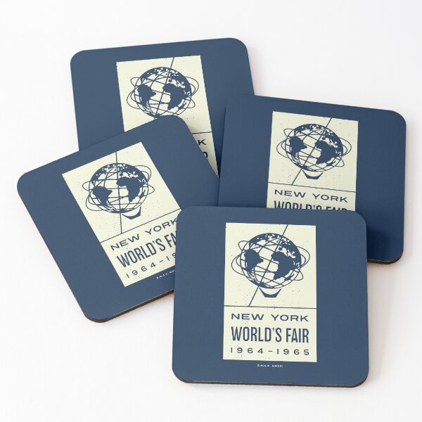 Item preview, 1964-65 World's Fair, New York - Unisphere Logo (Tan) designed and sold by deadmansupplyco.