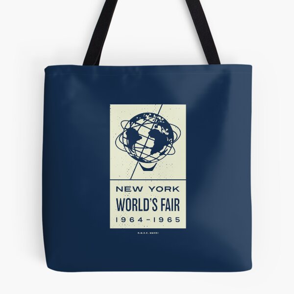 Item preview, 1964-65 World's Fair, New York - Unisphere Logo (Tan) designed and sold by deadmansupplyco.