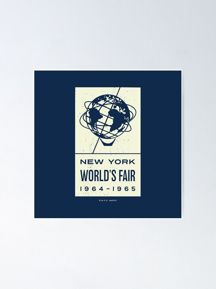 1964-65 World's Fair, New York - Unisphere Logo (Tan