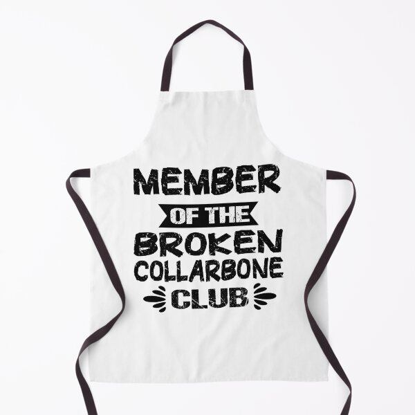Item preview, MEMBER OF THE BROKEN COLLARBONE CLUB designed and sold by KHABIRITI.