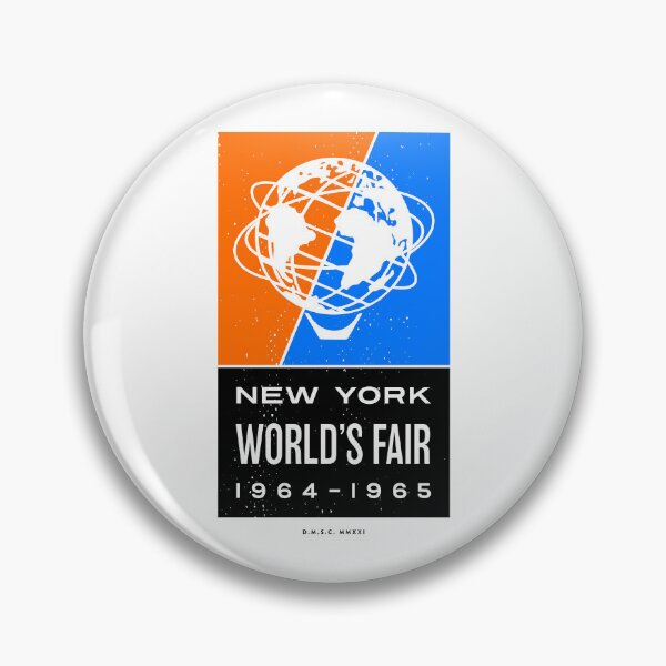 Item preview, 1964-65 World's Fair, New York - Unisphere Logo (Alternate) designed and sold by deadmansupplyco.