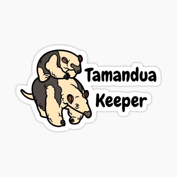 Tamandua cartoon illustration Sticker for Sale by Misscartoon
