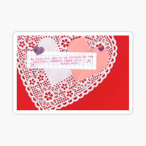 Item preview, a very terrifying valentine designed and sold by JudyLeeGG.