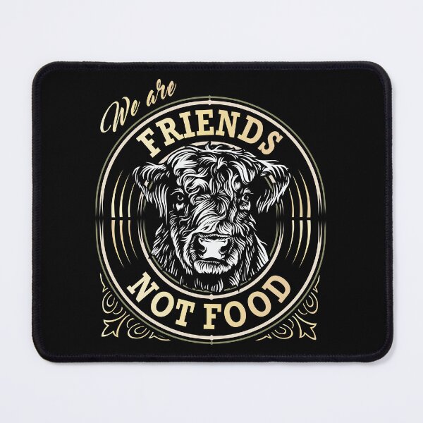 Item preview, Go vegan - safe animals - We are friends not food  designed and sold by BigWildKiwi.