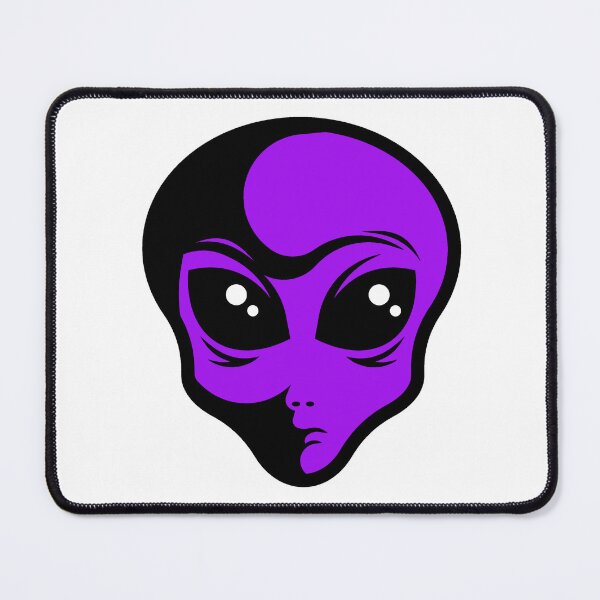 Item preview, Purple Alien Head designed and sold by BuzzySpaceBee.