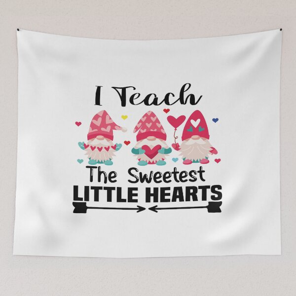 Item preview, I TEACH THE SWEETEST LITTLE HEARTS designed and sold by KHABIRITI.