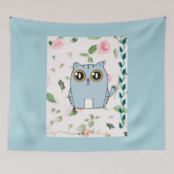Item preview, FLOWER KITTY designed and sold by licorish1.