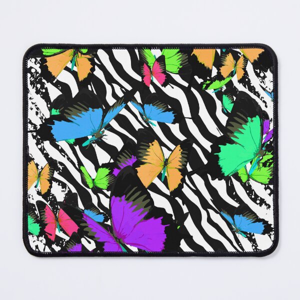 Item preview, Colorful Papillon - Cute Butterfly - Zebra Pattern - Puzzle designed and sold by BigWildKiwi.