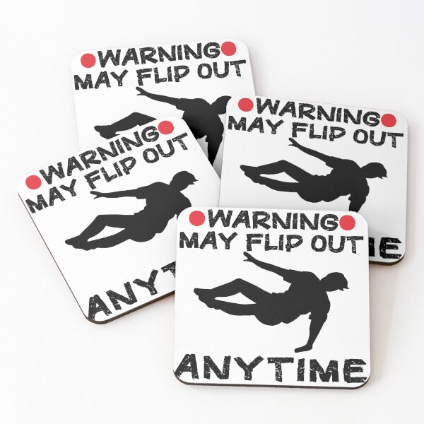 Item preview, WARNING MAY FLIP OUT ANYTIME designed and sold by KHABIRITI.