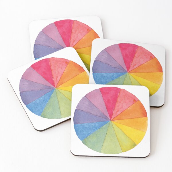 Item preview, Rainbow Circles Colour Wheel designed and sold by Amber Davey.