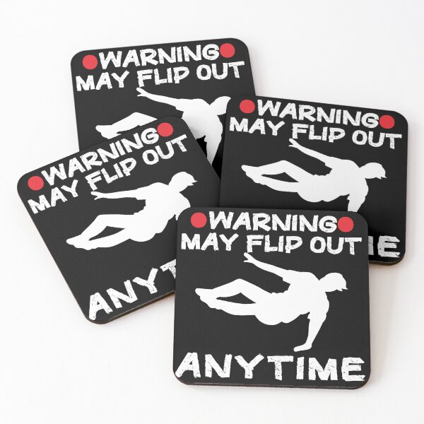 Item preview, WARNING MAY FLIP OUT ANYTIME designed and sold by KHABIRITI.