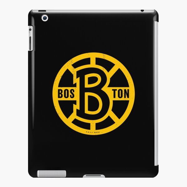 Home Jersey Design on Black iPad Air 2 Swivel Stand Case Boston Bruins 
