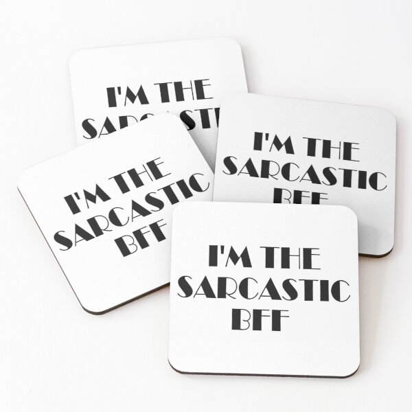 Item preview, funny friends inspiration feminist I'm the sarcastic bff feminism gift for her Funny sarcastic Rude Offensive saying, designed and sold by joygift369.