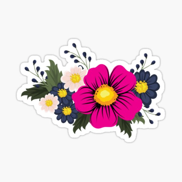 Item preview, "Fuschia Flower" designed and sold by ChristinesCo.