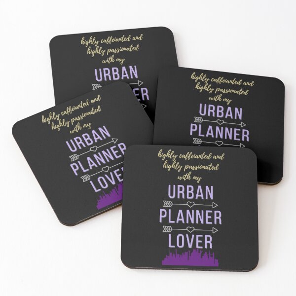 Item preview, Highly caffeinated and highly passionated with my urban planner lover, valentines day gift designed and sold by kerimbayram.