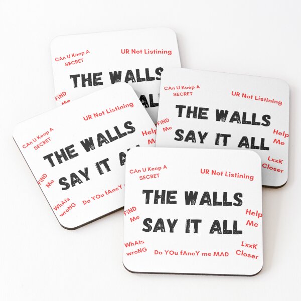 Item preview, The Walls Say It All designed and sold by Cora Gregory.