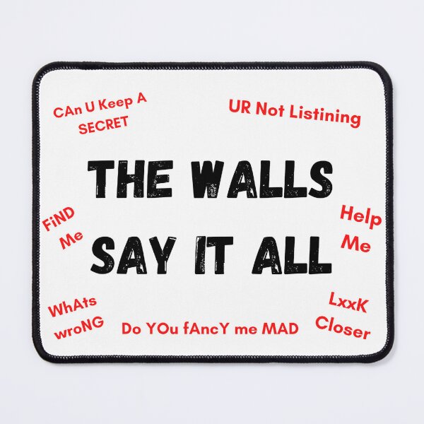Item preview, The Walls Say It All designed and sold by Cora Gregory.