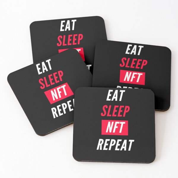 Item preview, EAT SLEEP NFT REPEAT designed and sold by Innovational.