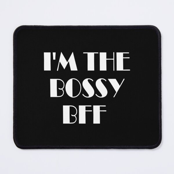 Item preview, funny friends inspiration feminist I'm the bossy bff feminism gift for her Funny sarcastic Rude Offensive saying, designed and sold by joygift369.