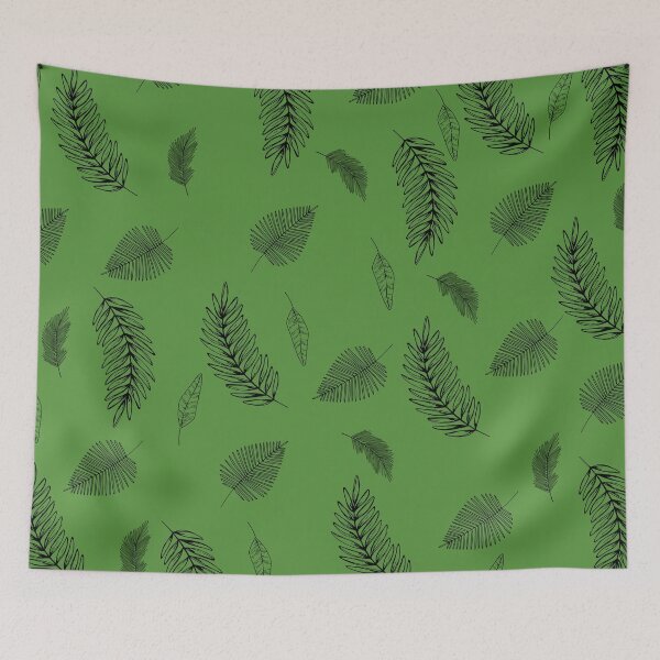 Item preview, Green Leafy Background designed and sold by Artful-Julia.