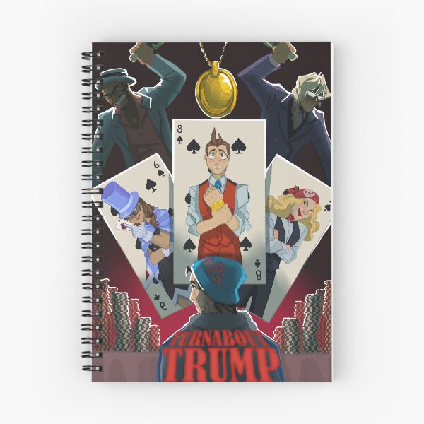 Item preview, Ace Attorney Apollo Justice Case Poster (text version) designed and sold by Kaetor.
