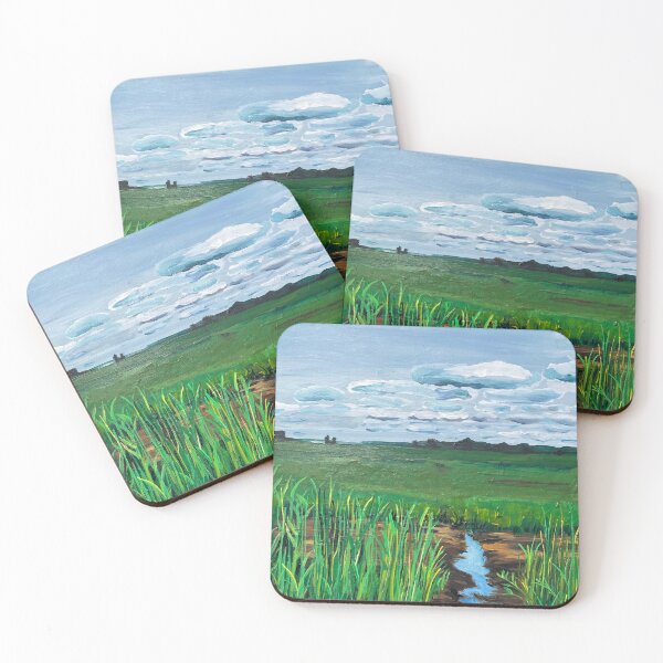Item preview, Cloudy Day at the Salt Marsh designed and sold by Caroline  Hajjar Duggan.