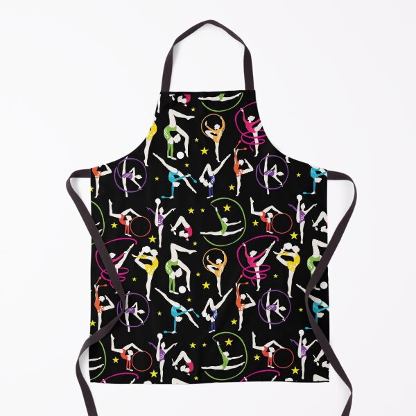 Item preview, Gymnast girl colorful Pattern - Acrobatic Gymnastics Girl designed and sold by NawalMagdy.