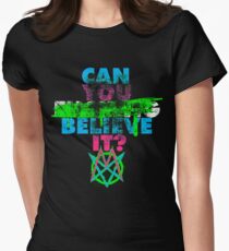 Can You ███████ Believe It? (Clean) Women's Fitted T-Shirt