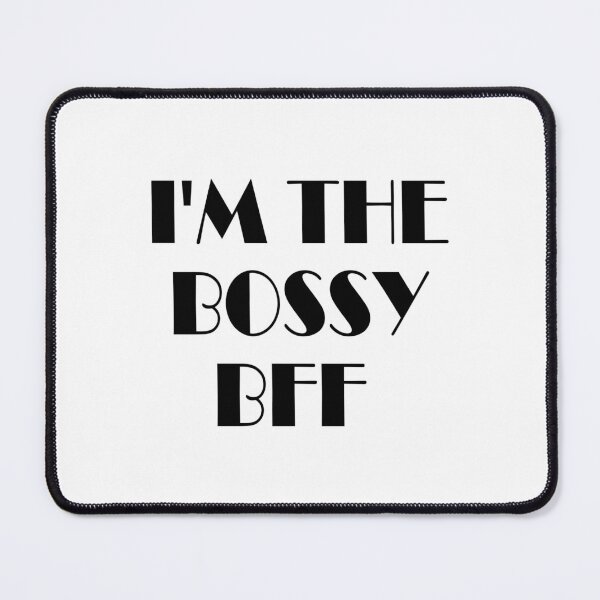 Item preview, funny friends inspiration feminist I'm the bossy bff feminism gift for her Funny sarcastic Rude Offensive saying, designed and sold by joygift369.