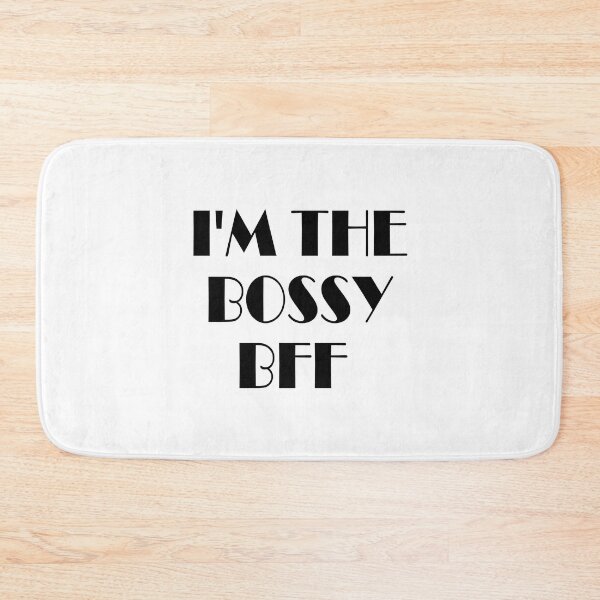 Item preview, funny friends inspiration feminist I'm the bossy bff feminism gift for her Funny sarcastic Rude Offensive saying, designed and sold by joygift369.