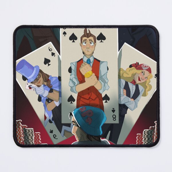 Item preview, Ace Attorney Apollo Justice Case Poster (no text) designed and sold by Kaetor.