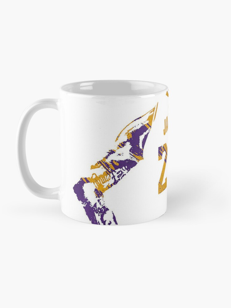 Lebron James Lakers Hat Ceramic Mug