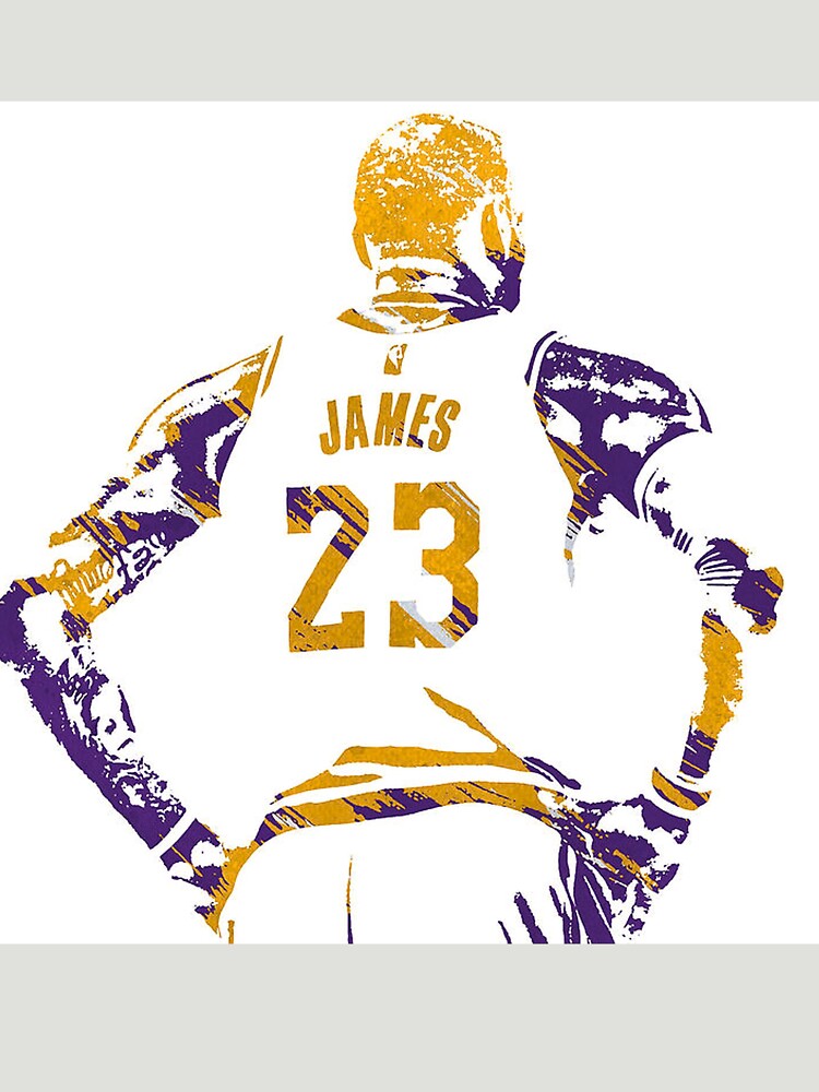 NWT! LeBron James #23 NBA Los Angeles Lakers Practice Style Jersey