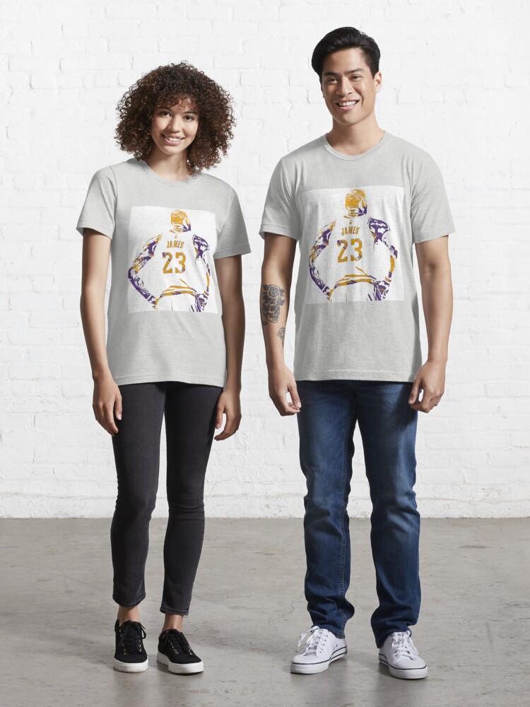 Nba Los Angeles Lakers Men's Sport T-shirt Lebron James #23