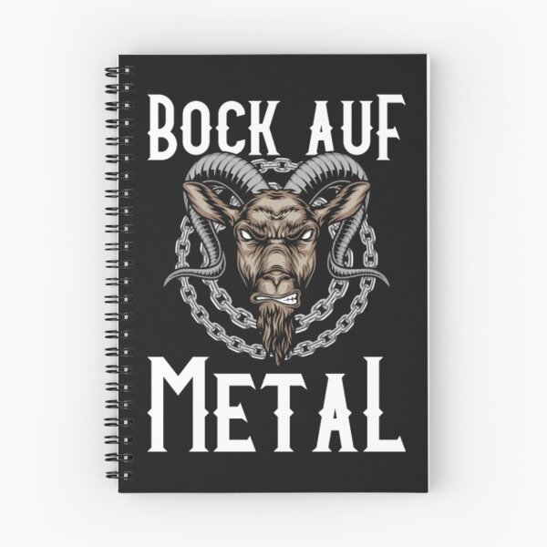 Item preview, Metal Fan Ziegenbock Wortspiel bock designed and sold by ClamenTaon.