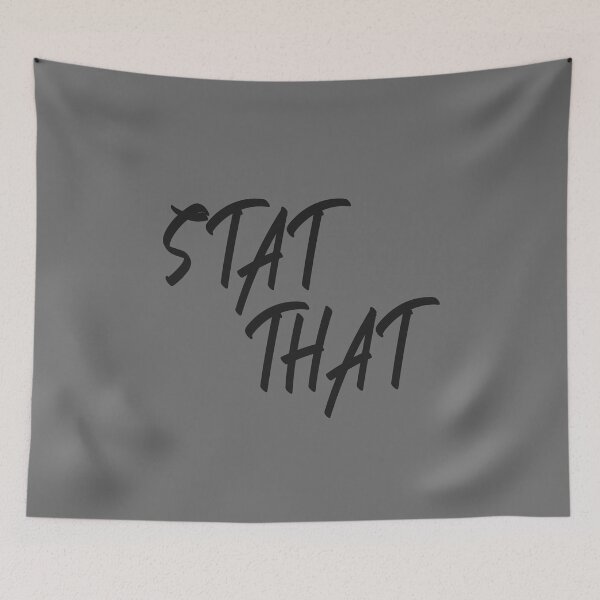 Item preview, stat that designed and sold by Hey Bubble.