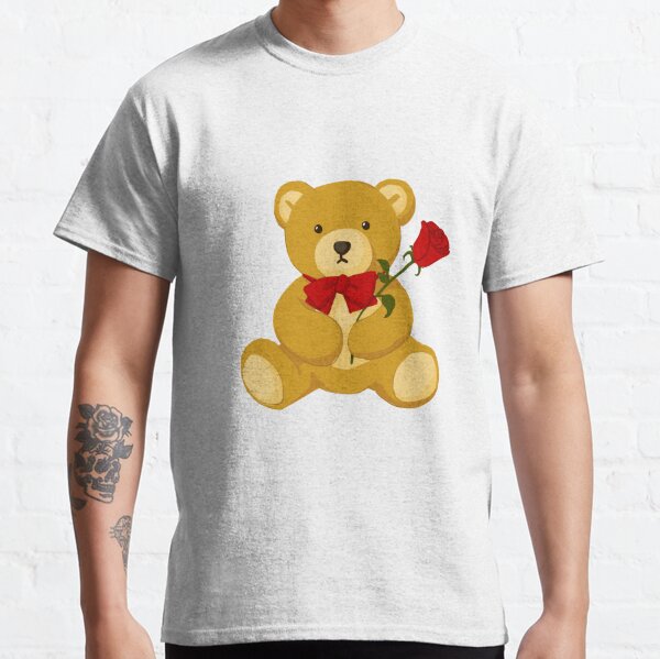 A Doll Hairy Bear Bear Brown. Classic T-Shirt