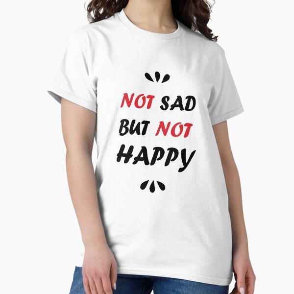 Aperçu de l'œuvre NOT SAD BUT NOT HAPPY créée et vendue par arthemdesign.