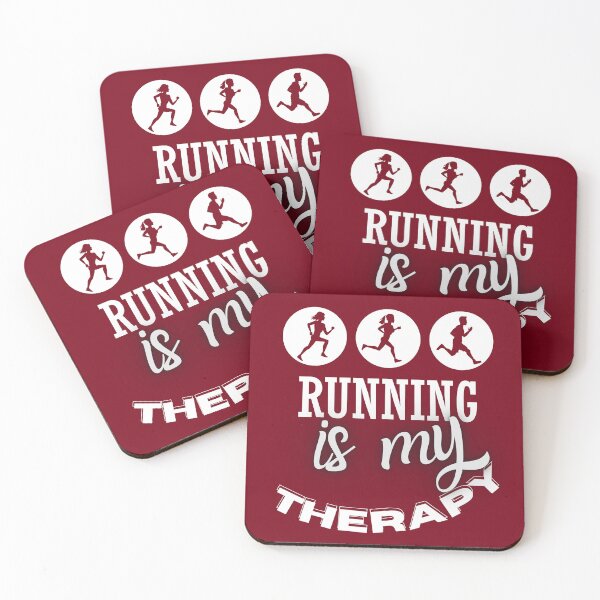 Item preview, Running is my Therapy designed and sold by maaitbahajjoub.