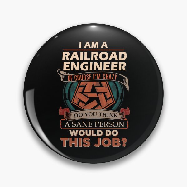 Item preview, Railroad Engineer T Shirt - Sane Person Job Gift Item Tee designed and sold by vonnie38uo.